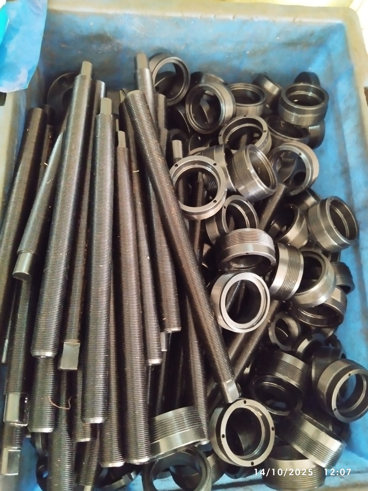 Precision assembled metallic component